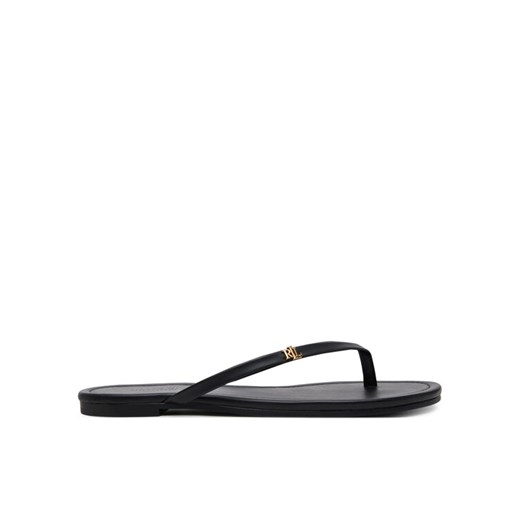 Japonki LAUREN RALPH LAUREN Raquel 802953931001 Czarny ze sklepu eobuwie.pl w kategorii Klapki damskie - zdjęcie 185760041