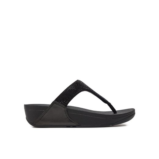 Japonki FitFlop Lulu EC5 Czarny ze sklepu eobuwie.pl w kategorii Klapki damskie - zdjęcie 185760061