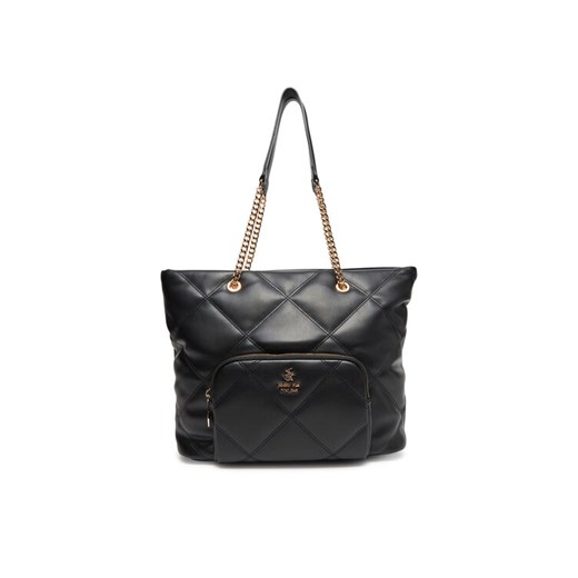 Torebka Beverly Hills Polo Club CEO-BHPC-C-010-08 Czarny ze sklepu eobuwie.pl w kategorii Torby Shopper bag - zdjęcie 185760072