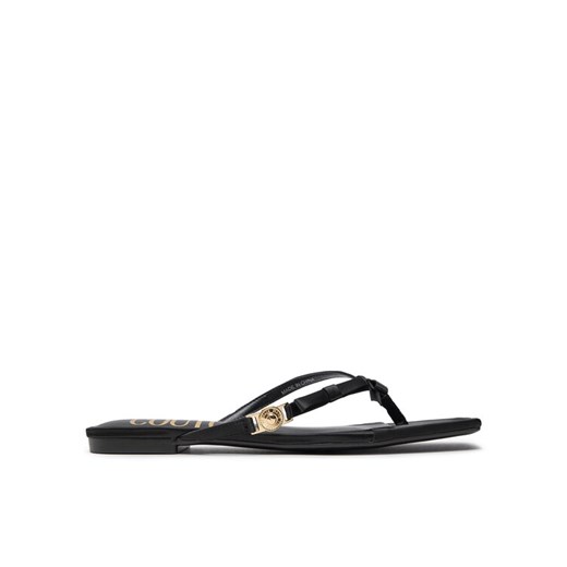 Japonki Versace Jeans Couture 76VA3S68 ZS185 899 Czarny ze sklepu eobuwie.pl w kategorii Klapki damskie - zdjęcie 185760082