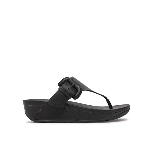 Japonki FitFlop Lulu HG9 Czarny ze sklepu eobuwie.pl w kategorii Klapki damskie - zdjęcie 185760103
