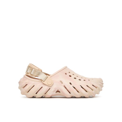 Klapki Crocs Echo Marbled Clog 208454 Kolorowy ze sklepu eobuwie.pl w kategorii Klapki damskie - zdjęcie 185760182
