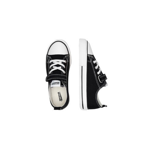 Trampki Sprandi YL201407(IV)CH Czarny Sprandi 33 eobuwie.pl