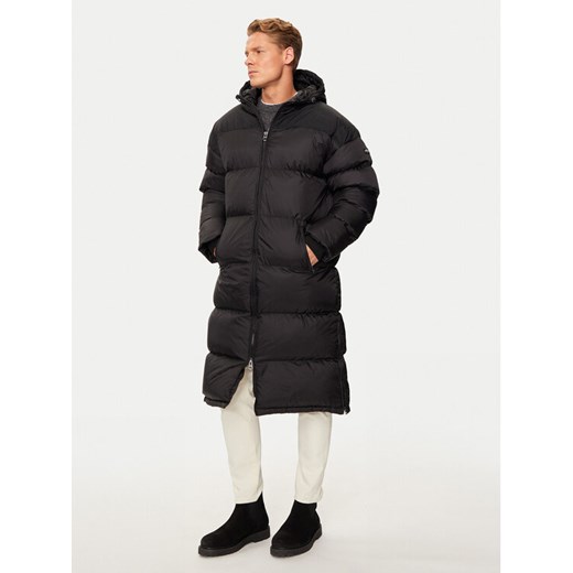 SCHOTT N.Y.C. Płaszcz zimowy 2190MAX Czarny Regular Fit ze sklepu MODIVO w kategorii Kurtki męskie - zdjęcie 185761072