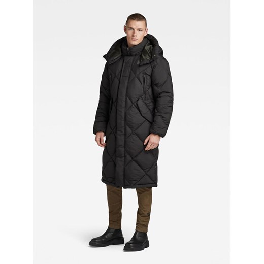 G-Star Raw Płaszcz zimowy G-Whistler D23633-D199-6484 Czarny Regular Fit ze sklepu MODIVO w kategorii Płaszcze męskie - zdjęcie 185761080