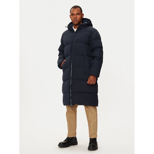 Tommy Hilfiger Płaszcz zimowy MW0MW37368 Granatowy Regular Fit ze sklepu MODIVO w kategorii Płaszcze męskie - zdjęcie 185761083