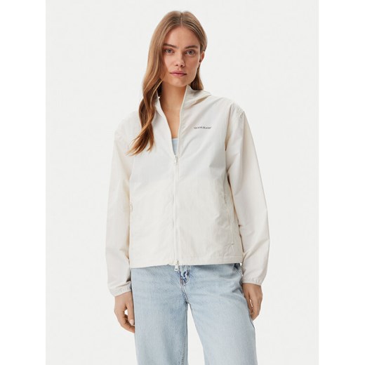 Guess Jeans Płaszcz przejściowy W5GL29 WH8N2 Granatowy Regular Fit ze sklepu MODIVO w kategorii Płaszcze damskie - zdjęcie 185761154