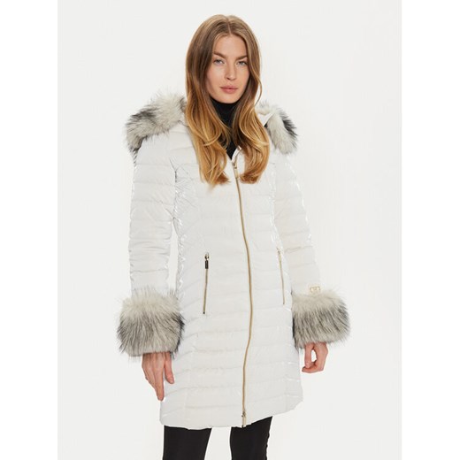 Marciano Guess Płaszcz przejściowy 4BGL02 7176A Beżowy Regular Fit ze sklepu MODIVO w kategorii Kurtki damskie - zdjęcie 185761180