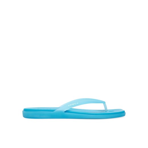 Crocs Japonki Miami Frosted Flip 211474 Niebieski ze sklepu MODIVO w kategorii Klapki damskie - zdjęcie 185761323