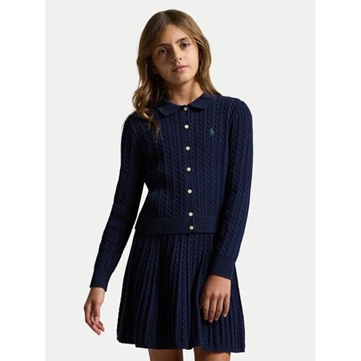 Polo Ralph Lauren Komplet dziecięcy 3,13951E+11 Granatowy Regular Fit ze sklepu MODIVO w kategorii Komplety dziewczęce - zdjęcie 185761363