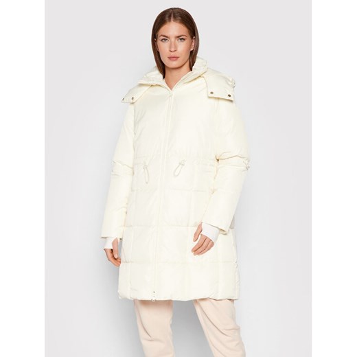 Trussardi Płaszcz zimowy 56S00680 Écru Regular Fit ze sklepu MODIVO w kategorii Płaszcze damskie - zdjęcie 185761390