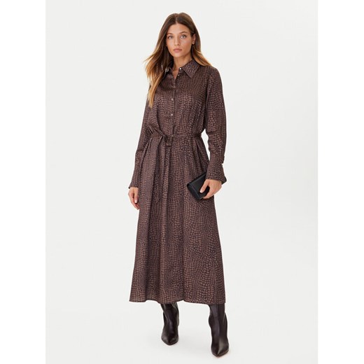 JOOP! Sukienka koszulowa 58 JW243D268 30049375 Beżowy Regular Fit ze sklepu MODIVO w kategorii Sukienki - zdjęcie 185761434