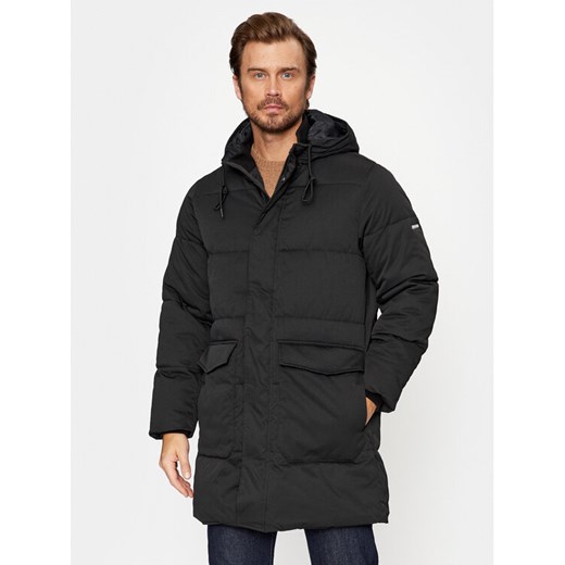 Pepe Jeans Płaszcz zimowy Brad PM402846 Czarny Regular Fit ze sklepu MODIVO w kategorii Płaszcze męskie - zdjęcie 185761443