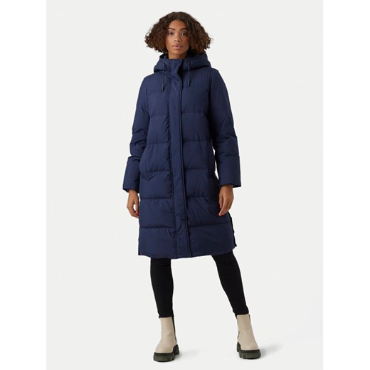 Vero Moda Płaszcz zimowy Erica Holly 10251595 Granatowy Regular Fit ze sklepu MODIVO w kategorii Kurtki damskie - zdjęcie 185761460
