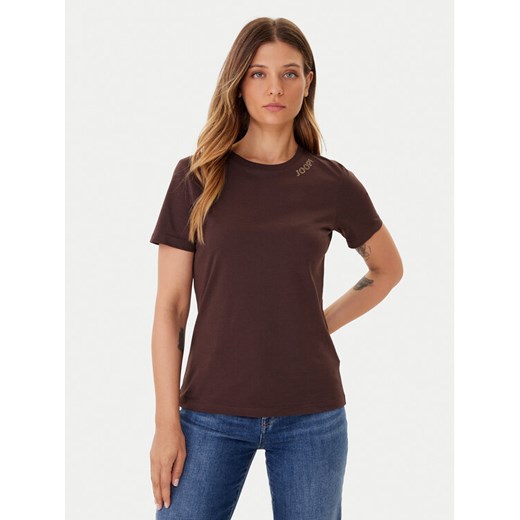 JOOP! T-Shirt 58 254JE58Tori 30048474 Brązowy Slim Fit ze sklepu MODIVO w kategorii Bluzki damskie - zdjęcie 185761574