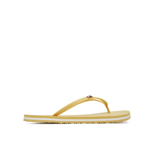 Tommy Hilfiger Japonki FW0FW08518 Żółty ze sklepu MODIVO w kategorii Klapki damskie - zdjęcie 185761603