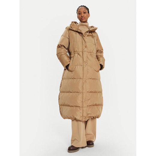 Weekend Max Mara Płaszcz zimowy Dolly 2425496052 Beżowy Relaxed Fit 44 MODIVO