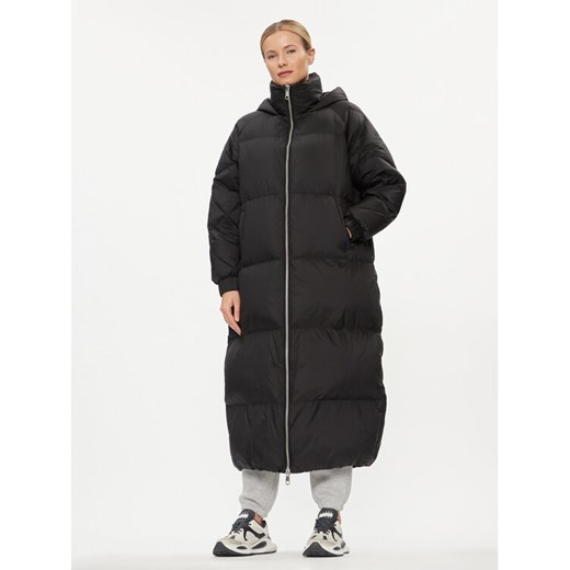 Tommy Hilfiger Płaszcz zimowy Modern WW0WW38918 Czarny Regular Fit ze sklepu MODIVO w kategorii Płaszcze damskie - zdjęcie 185761740