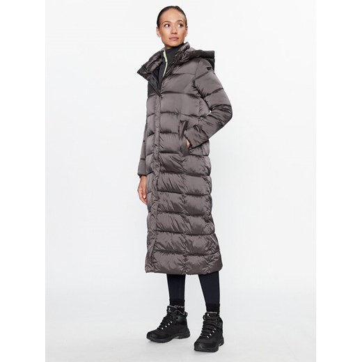 CMP Płaszcz zimowy 33K3706 Szary Regular Fit ze sklepu MODIVO w kategorii Płaszcze damskie - zdjęcie 185761754