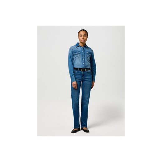 Wrangler Jeansy STRAIGHT Niebieski Straight Leg Wrangler 30_34 MODIVO