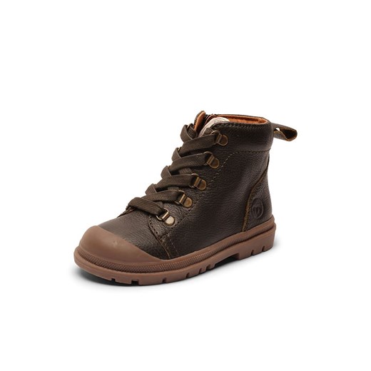 bisgaard Skórzane botki &quot;Lesley&quot; w kolorze brązowym Bisgaard 35 wyprzedaż Limango Polska