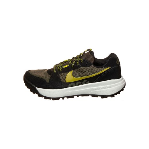 Nike Skórzane sneakersy &quot;ACG Lowcate&quot; w kolorze oliwkowo-czarno-żółtym ze sklepu Limango Polska w kategorii Buty sportowe damskie - zdjęcie 185766070