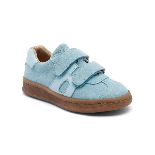 bisgaard Skórzane sneakersy w kolorze błękitnym - id: 16803325 - marki Bisgaard - 185766192 bisgaard Skórzane sneakersy w kolorze błękitnym ze sklepu Limango Polska w kategorii Buty sportowe dziecięce - zdjęcie 185766192