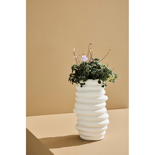 Jotex Wazon "Beth" w kolorze białym - wys. 28,5 x Ø 16 cm Jotex onesize promocyjna cena Limango Polska