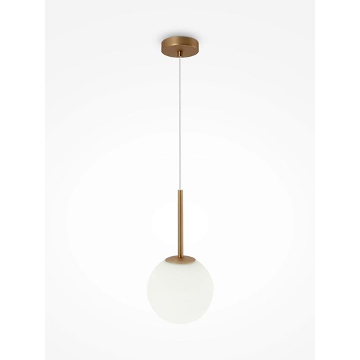 Maytoni Lampa wisząca &quot;Basic&quot; w kolorze złoto-białym - wys. 180 x Ø 18 cm ze sklepu Limango Polska w kategorii Oświetlenie - zdjęcie 185766400