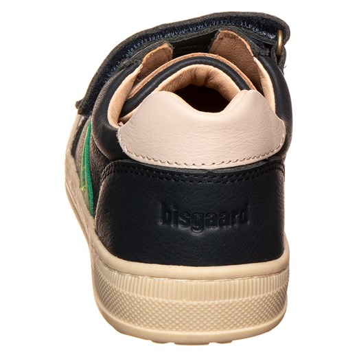 bisgaard Skórzane sneakersy w kolorze zielono-czarnym Bisgaard 30 promocja Limango Polska