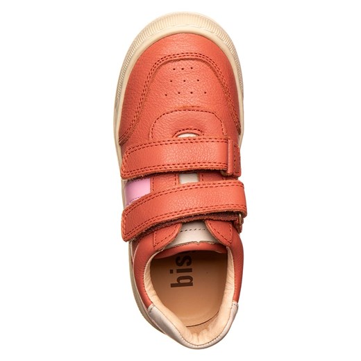 bisgaard Skórzane sneakersy w kolorze koralowym Bisgaard 25 okazyjna cena Limango Polska
