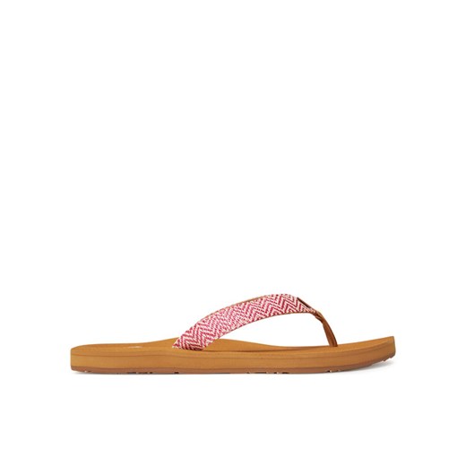 Roxy Japonki ARJL101167ro Różowy ze sklepu MODIVO w kategorii Klapki damskie - zdjęcie 185768291