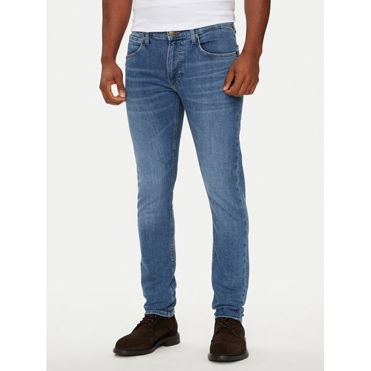 Lee Jeansy Luke 112354461 Niebieski Slim Fit ze sklepu MODIVO w kategorii Jeansy męskie - zdjęcie 185768311