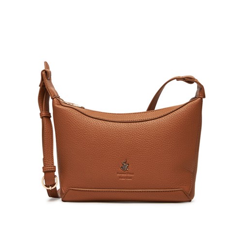 Beverly Hills Polo Club Torebka CEO-BHPC-C-008-08 Brązowy ze sklepu MODIVO w kategorii Listonoszki - zdjęcie 185768313