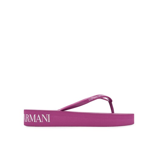 Emporio Armani Japonki XVQS09 XN118 00780 Różowy ze sklepu MODIVO w kategorii Klapki damskie - zdjęcie 185768314