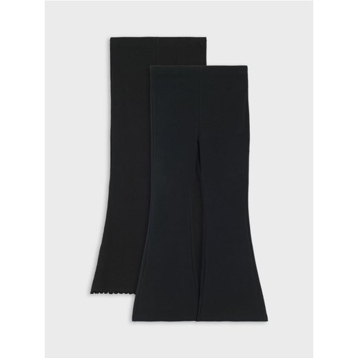 Sinsay - Spodnie dzwony 2 pack - wielobarwny - id: 748GS-MLC - marki Sinsay - 185769512 Sinsay - Spodnie dzwony 2 pack - wielobarwny ze sklepu Sinsay w kategorii Spodnie dziewczęce - zdjęcie 185769512