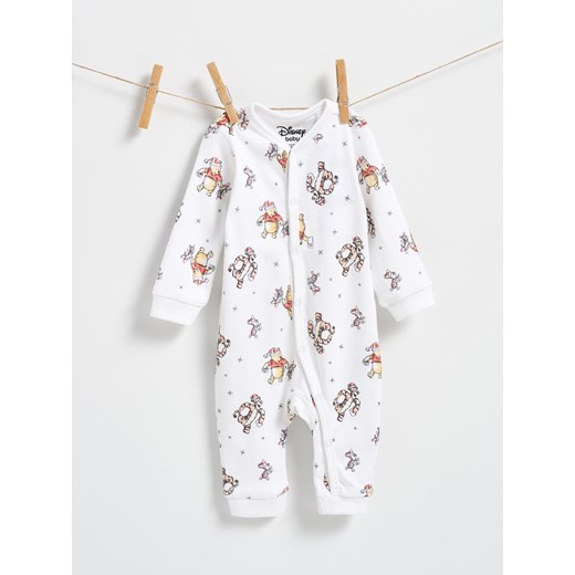 Sinsay - Pajacyk Winnie the Pooh - biały Sinsay 56 (Newborn) Sinsay