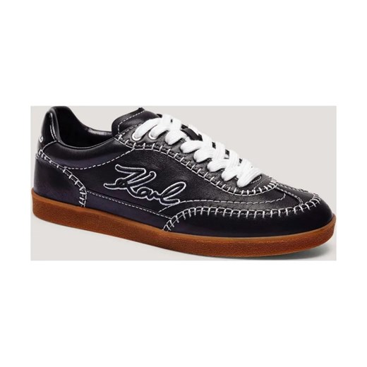 Karl Lagerfeld Skórzane sneakersy KANDIDATE ze sklepu Gomez Fashion Store w kategorii Buty sportowe damskie - zdjęcie 185770694