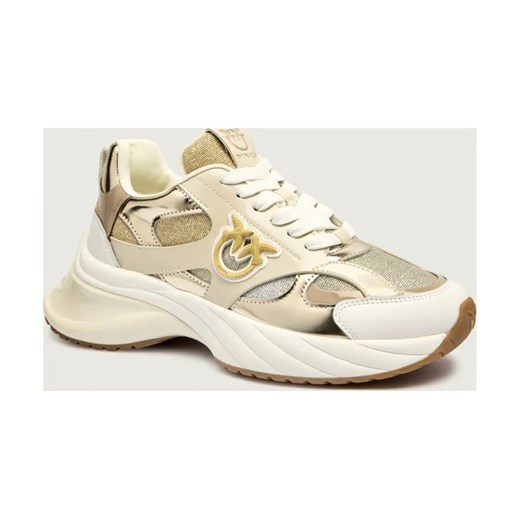 Pinko Skórzane sneakersy ARIEL 15 ze sklepu Gomez Fashion Store w kategorii Buty sportowe damskie - zdjęcie 185770710