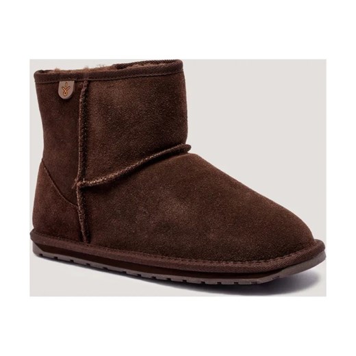 EMU Australia Skórzane śniegowce Wallaby Mini Teens | z dodatkiem wełny ze sklepu Gomez Fashion Store w kategorii Buty zimowe dziecięce - zdjęcie 185770722