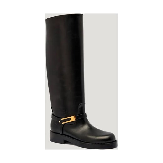 Elisabetta Franchi Skórzane oficerki ze sklepu Gomez Fashion Store w kategorii Kozaki damskie - zdjęcie 185770741