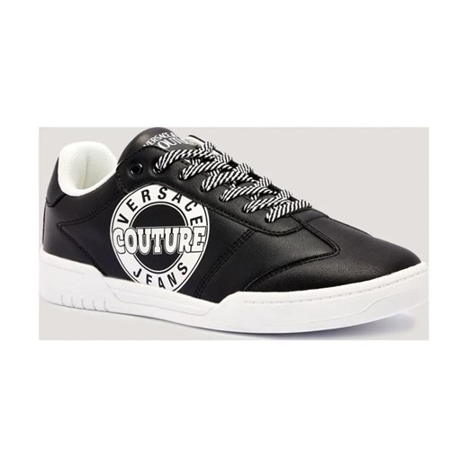 Versace Jeans Couture Sneakersy FONDO BROOKLYN DIS. SD1 | z dodatkiem skóry ze sklepu Gomez Fashion Store w kategorii Buty sportowe męskie - zdjęcie 185770742