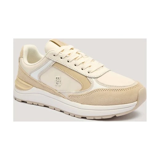 Tommy Hilfiger Skórzane sneakersy CASUAL FASHION RUNNER ze sklepu Gomez Fashion Store w kategorii Buty sportowe damskie - zdjęcie 185770823