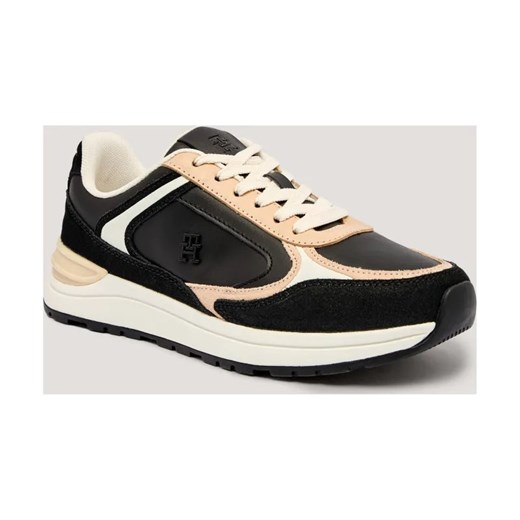 Tommy Hilfiger Skórzane sneakersy CASUAL FASHION RUNNER ze sklepu Gomez Fashion Store w kategorii Buty sportowe damskie - zdjęcie 185770832