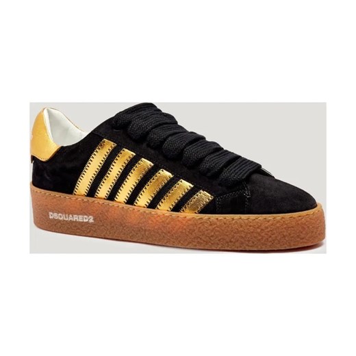 Dsquared2 Skórzane sneakersy Rapper''s delight ze sklepu Gomez Fashion Store w kategorii Buty sportowe męskie - zdjęcie 185770840