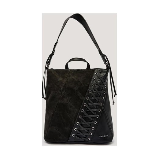 Desigual Plecak BLACK PATCH TANGO PRETORIA MINI ze sklepu Gomez Fashion Store w kategorii Plecaki - zdjęcie 185770844