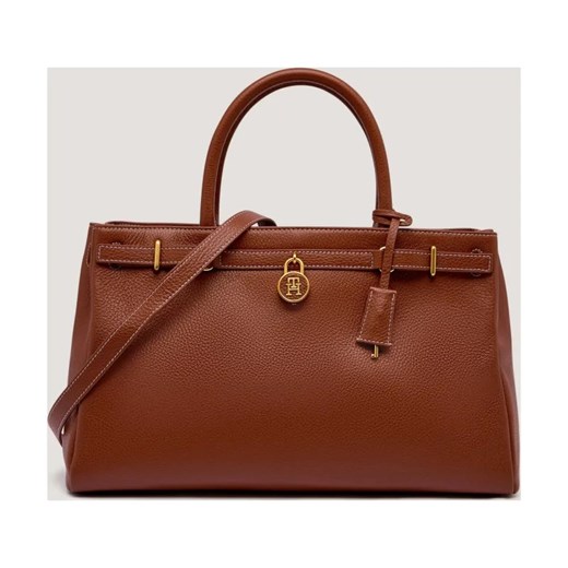 Tommy Hilfiger Skórzana shopperka AMERICAN ICON ze sklepu Gomez Fashion Store w kategorii Torby Shopper bag - zdjęcie 185770872