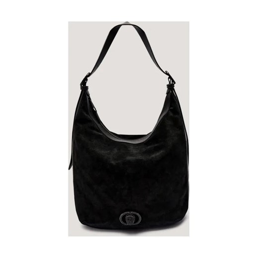 Kurt Geiger Skórzane hobo CHELSEA LG SOFT ze sklepu Gomez Fashion Store w kategorii Torebki hobo - zdjęcie 185770921