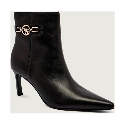 Guess Skórzane botki na szpilce PAISLIE ze sklepu Gomez Fashion Store w kategorii Botki - zdjęcie 185770923