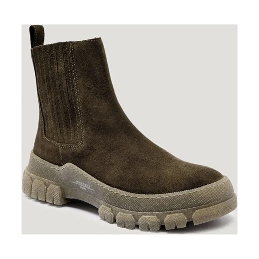 Weekend MaxMara Skórzane sztyblety GENEPI ze sklepu Gomez Fashion Store w kategorii Botki - zdjęcie 185770990